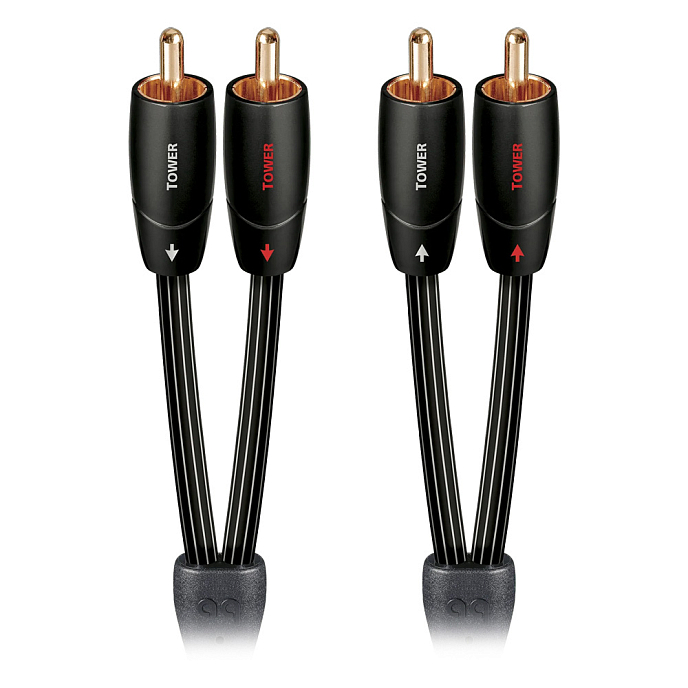 Кабель AudioQuest Tower 2RCA-2RCA 0.6 m - рис.0
