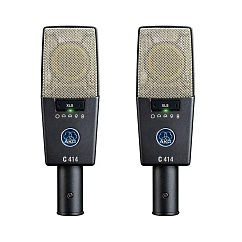 Микрофон студийный AKG C414 XLS ST Matched Pair Black