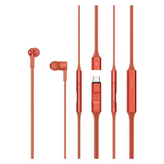 Беспроводные наушники HUAWEI FreeLace Amber Sunrise - рис.1