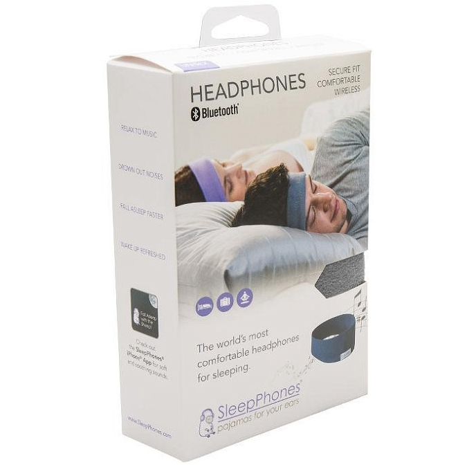 Беспроводные наушники SleepPhones Wireless Breeze Royal Blue - рис.2