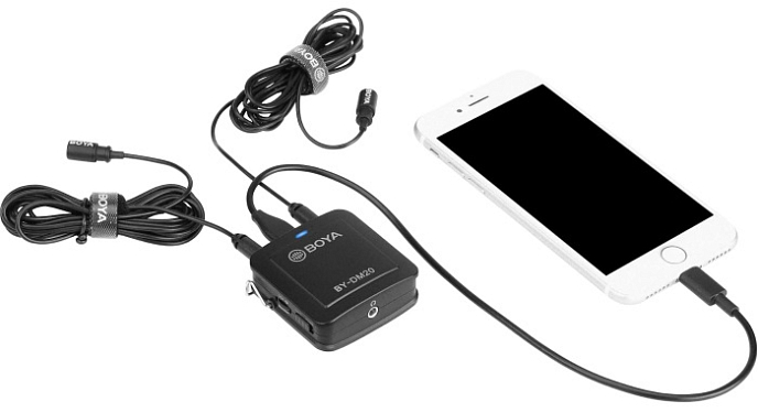 Микрофон-петличный Boya BY-DM20 - рис.4