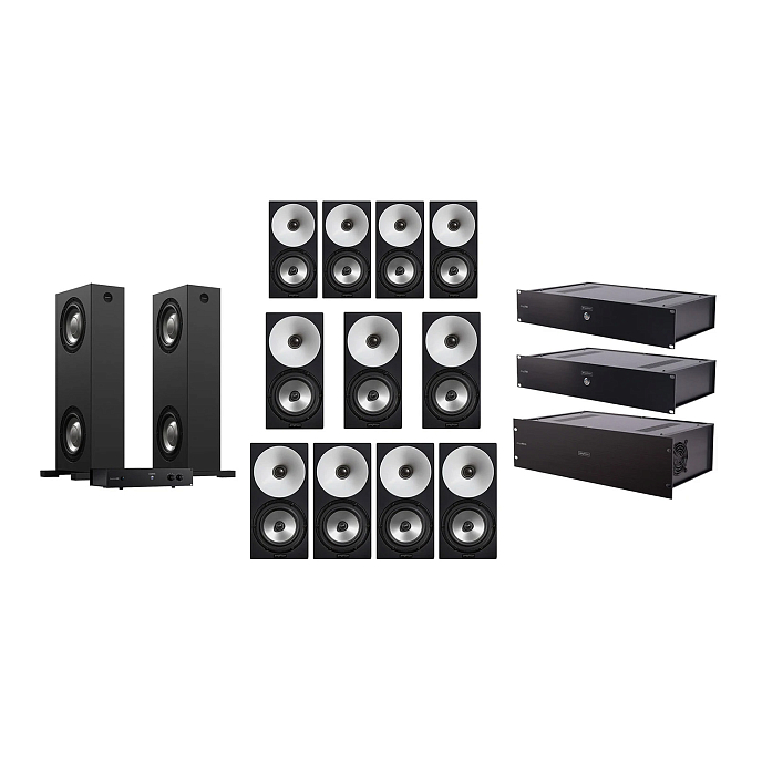 Акустическая система Amphion 7.1.4 Immersive Music System (Medium) Black - рис.0