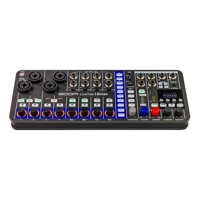 Микшерный пульт Zoom L6max LiveTrak Black - рис.0