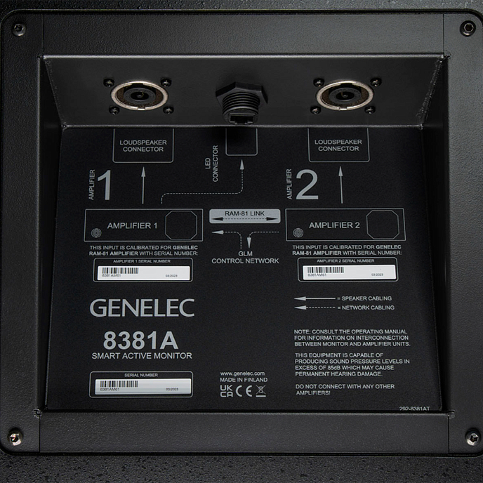 Напольная акустика Genelec 8381A Black - рис.7
