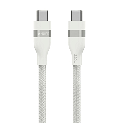 Кабель Anker USB-C/USB-C Cable 240W White 0.9m
