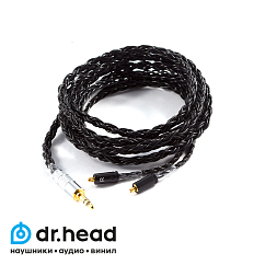 Фото - Labkable SilverBlack MMCX for Ultrasone Edition Кабель Labkable SilverBlack MMCX for Ultrasone Edition
