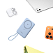 Внешний аккумулятор Ugreen PB570 MagFlow Air Ultra-Slim 10000mAh with USB-C Silvery Blue - рис.8 Внешний аккумулятор Ugreen PB570 MagFlow Air Ultra-Slim 10000mAh with USB-C Silvery Blue - рис.8