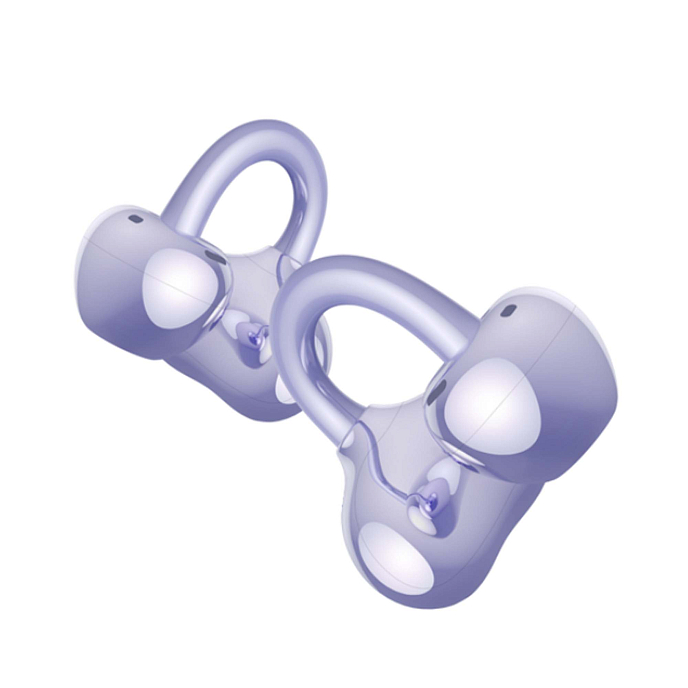 Беспроводные наушники Honor Choice Earbuds Clip Purple - рис.4