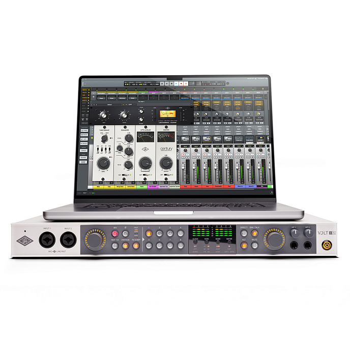 Аудиоинтерфейс Universal Audio Volt 876 Silver - рис.3