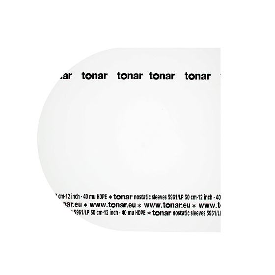 Конверт для пластинок внутренний Tonar Nostatic sleeves 12 inch LP records - рис.0