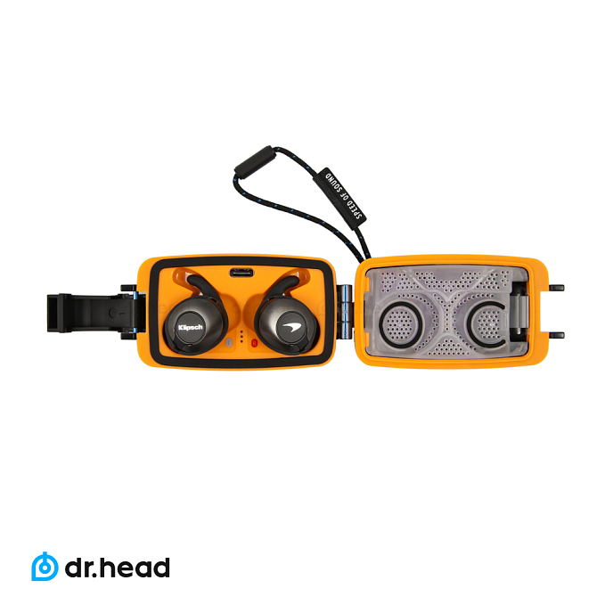 Беспроводные наушники Klipsch T5 II True Wireless Sport McLaren Edition внутриканальные tws наушники (SN 106915420400818)_Уценка - рис.2