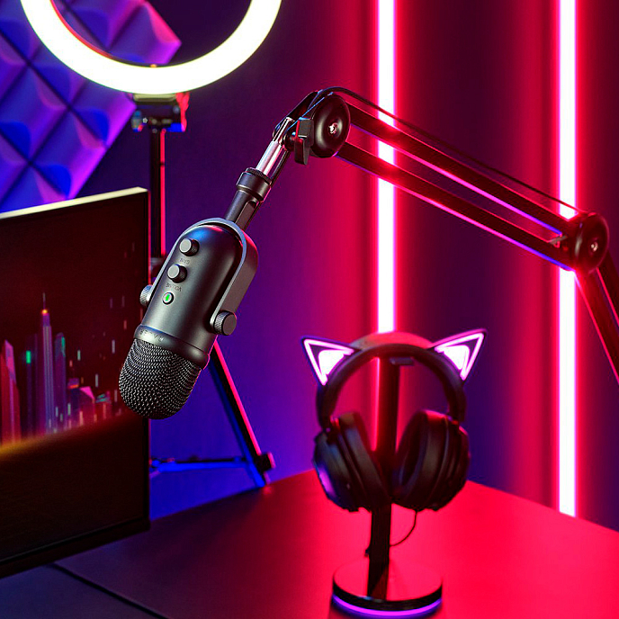 USB-микрофон Razer Seiren V2 Pro Black - рис.4