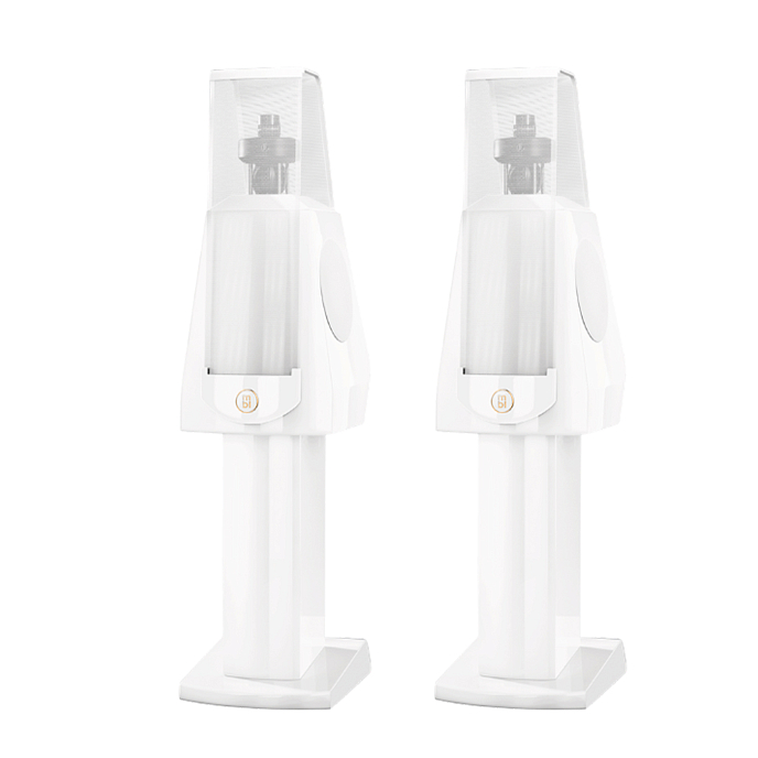 Стойки под акустику MBL 120 Stand Piano White - рис.0