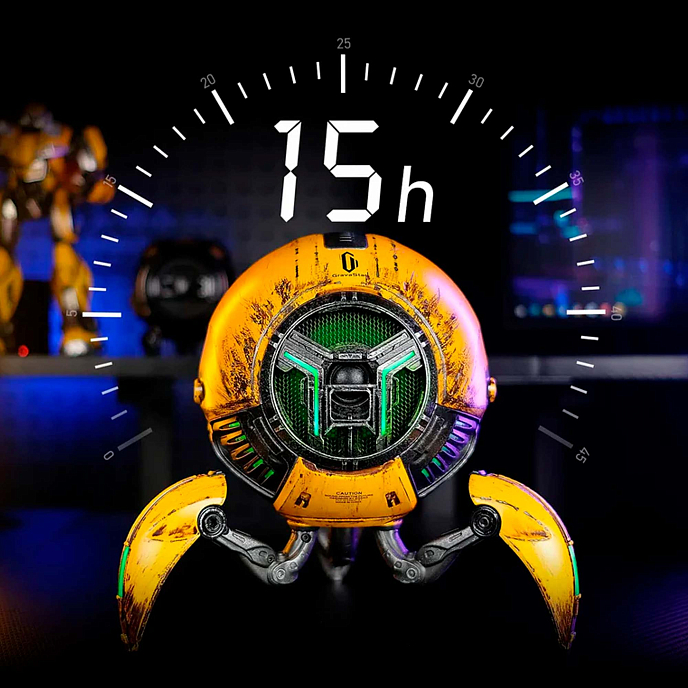 Портативная колонка Gravastar Mars Pro V2 Yellow - рис.9
