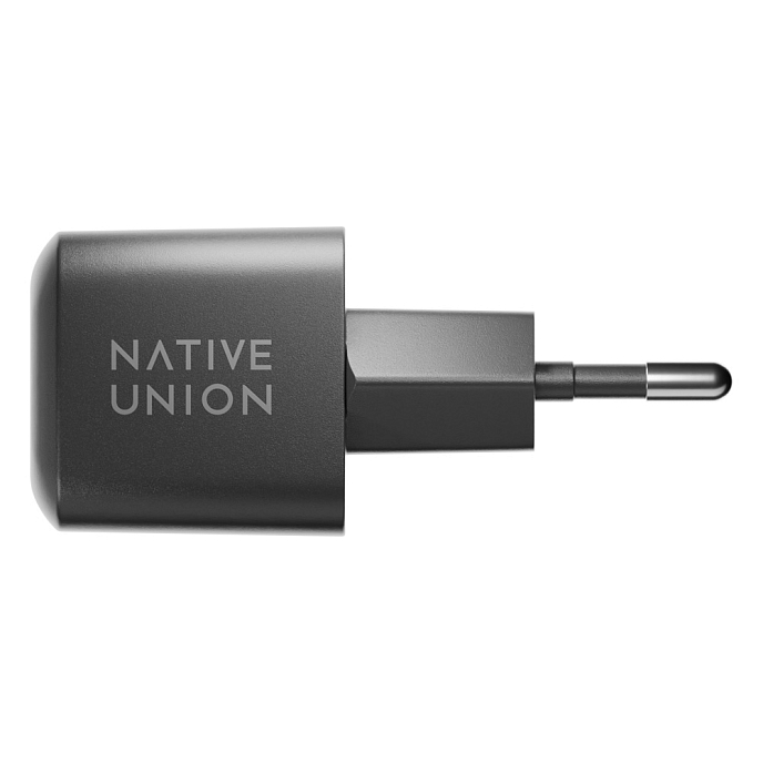 Сетевое зарядное устройство Native Union Fast GaN Charger 30W Black - рис.1