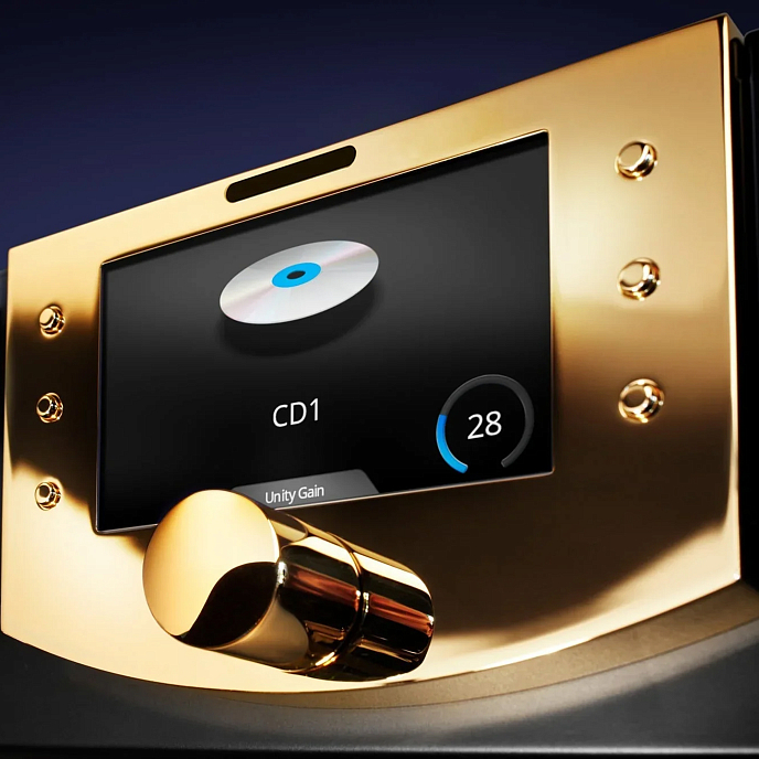 Предусилитель MBL N11 Preamplifier Piano Black Gold - рис.1