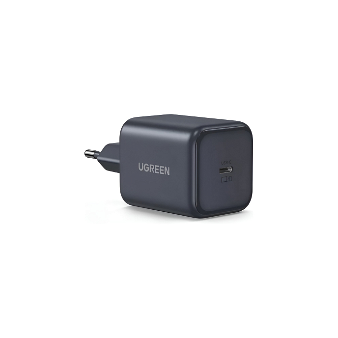 Сетевое зарядное устройство Ugreen X524 GaN Fast Charger 45W USB-C Black - рис.1