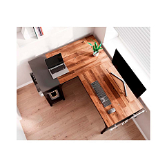 Компьютерный стол EUREKA ZX-L150B-RWB Reclaimed Wood