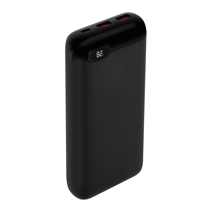 Портативный аккумулятор Rombica NEO ATRUM black внешний портативный аккумулятор 20000 мач (SN NP5032A0259)_Уценка - рис.1