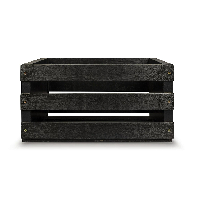 Ящик для винила Crosley Record Storage Crate Black - рис.3