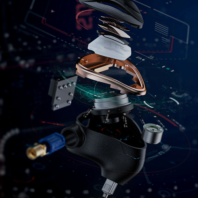 Наушники внутриканальные FiiO FH5s Black - рис.11