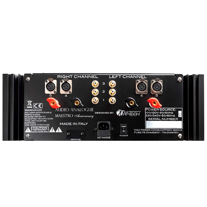 Интегральный усилитель Audio Analogue Maestro Anniversary (RR) Silver - рис.3