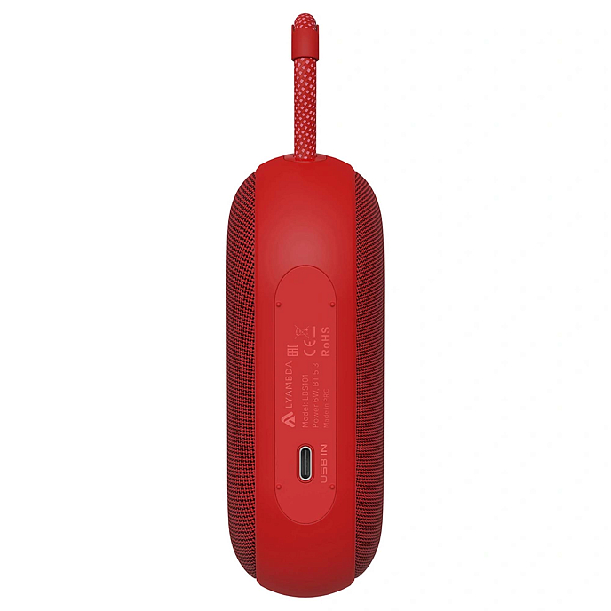Портативная колонка Lyambda LBS101 Red - рис.4