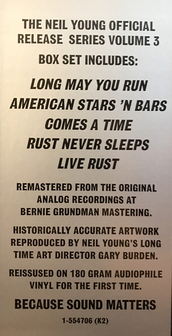Виниловая пластинка Neil Young - Official Release Series Discs 8.5 - 12 - рис.1