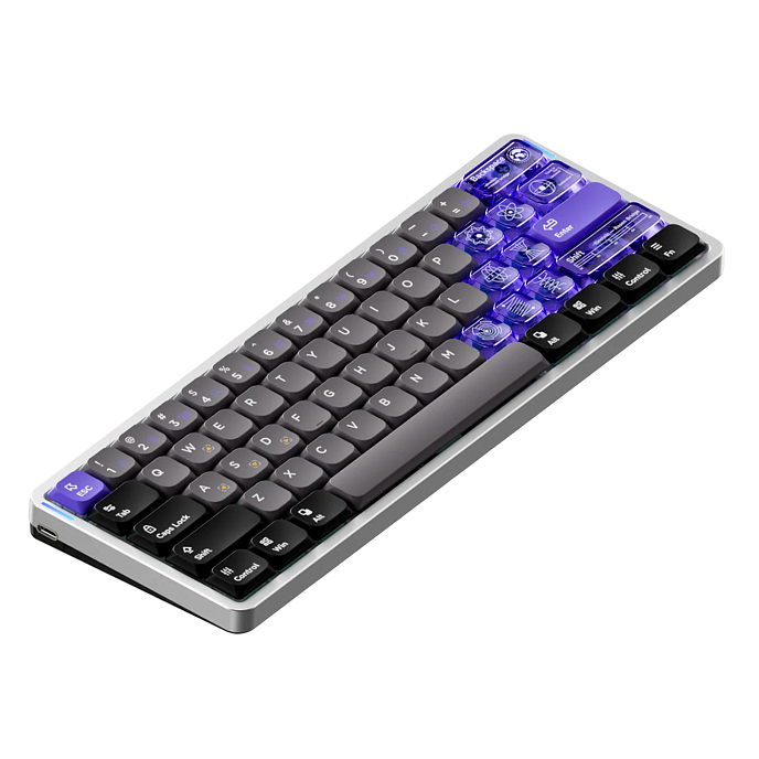 Клавиатура NuPhy Air60 HE Jade Switch Black - рис.0