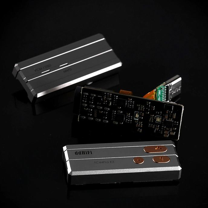 Усилитель для наушников с ЦАП ddHiFi TC44Pro E3 (Eye 3) Silver - рис.7