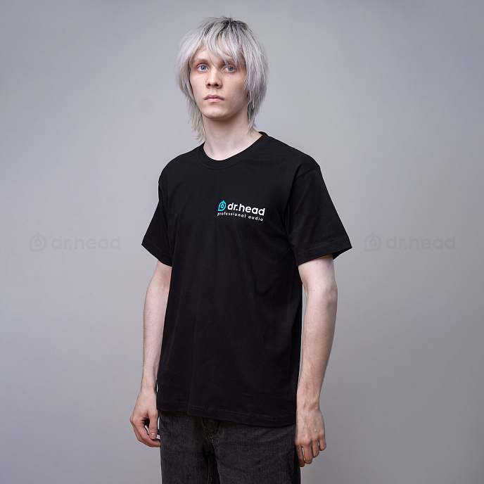 Футболка Dr.Head футболка Professional Audio размер M черный - рис.4