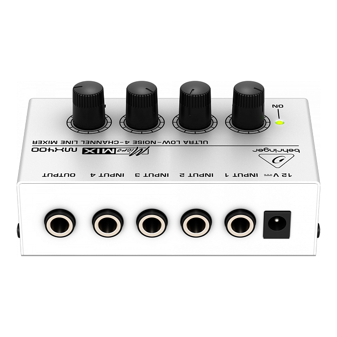 Микшерный пульт Behringer MicroMix MX400 White - рис.4