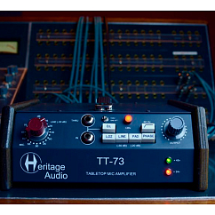 Предусилитель Heritage Audio TT-73 Tabletop Stereo Mic Preamp Black
