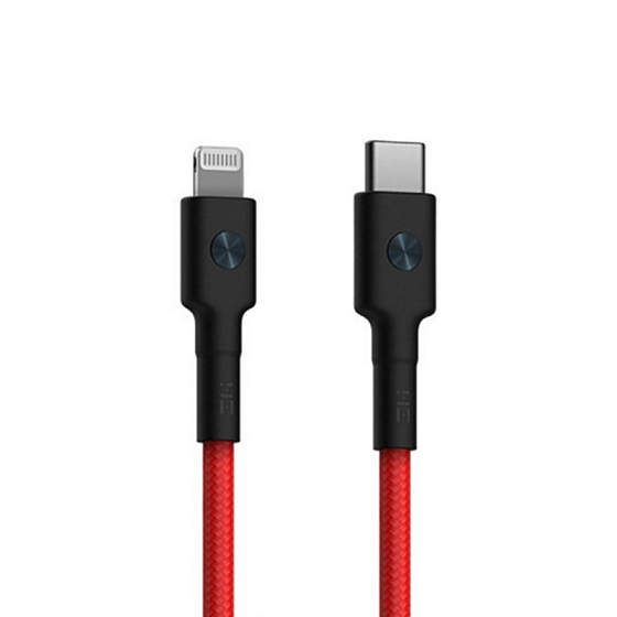 Кабель Xiaomi USB Type-C - Lightning ZMI 0.3m Red - рис.0