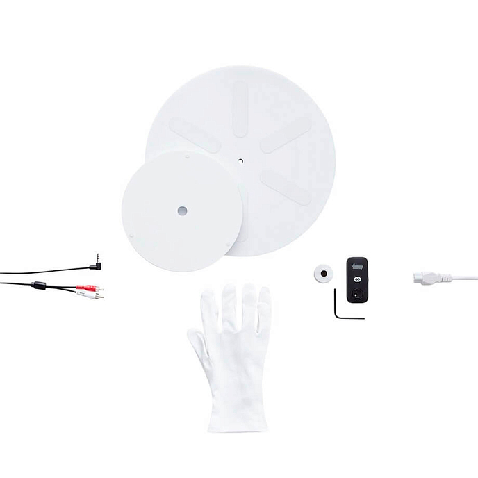 Проигрыватель винила Transparent Transparent Turntable White - рис.7