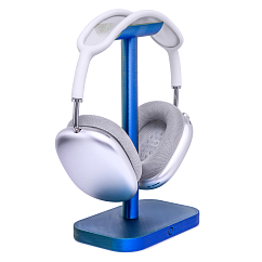 Подставка для наушников 3D Stands Headphone Stand Metallic Blue