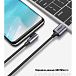Кабель UGREEN Angle USB-A - USB-C Grey - рис.2