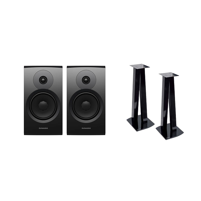 Комплект Dynaudio Emit M20 Satin Black + NorStone Walk Stand Black - рис.0