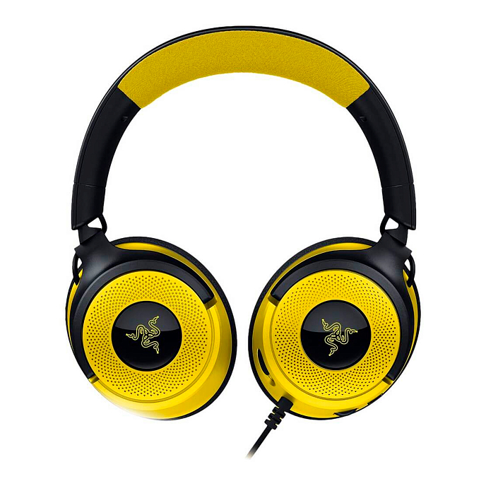 Игровая гарнитура Razer Kraken V4 X Pokemon Kanto Starters Edition Black/Yellow - рис.3