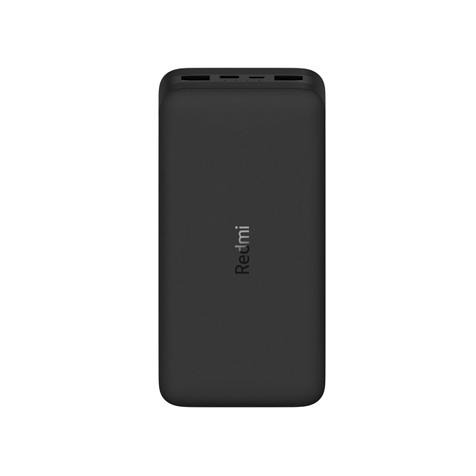 Портативный аккумулятор Xiaomi Redmi Power Bank Fast Charge 18W 20000mAh Black - рис.1
