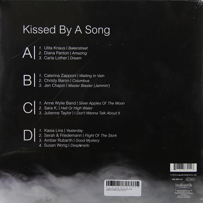 Виниловая пластинка Various ‎– Dynaudio: Kissed By A Song LP - рис.1