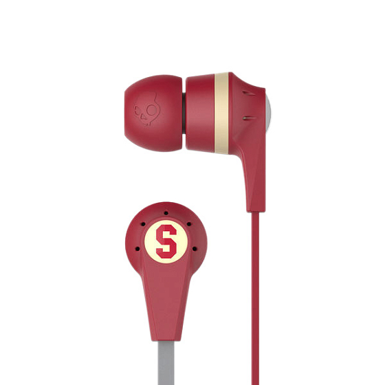 Наушники Skullcandy INK'D with MIC FAMED RED - рис.0
