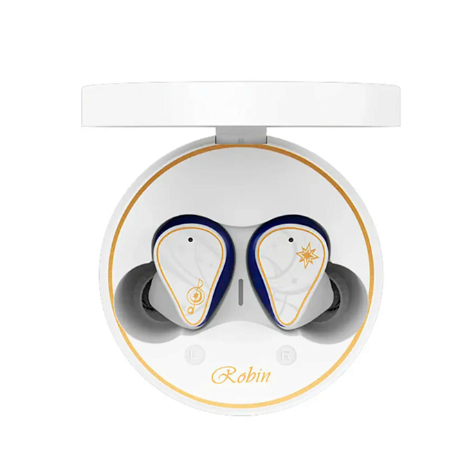 Беспроводные наушники MoonDrop Robin White/Blue - рис.1