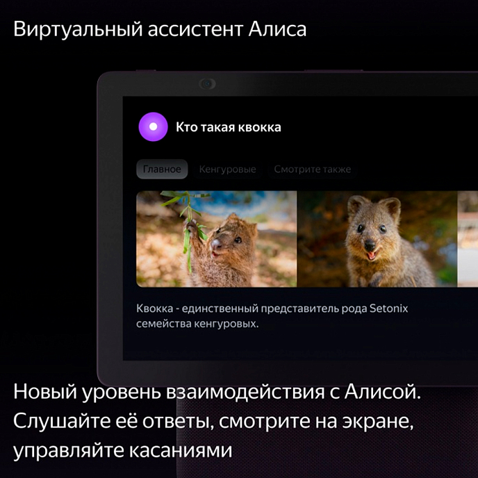 Умная колонка Яндекс Дуо Макс с Zigbee Beige - рис.4