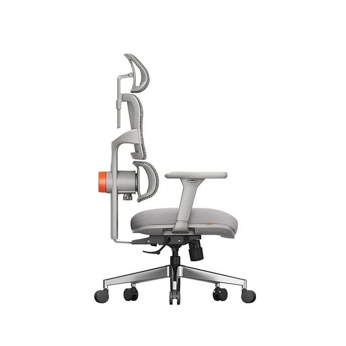 Компьютерное кресло FoxGear NETZ XO Office Edition Grey - рис.1