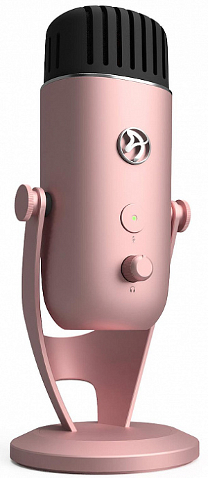 Микрофон для стриминга и игр Arozzi Colonna Rose Gold - рис.1