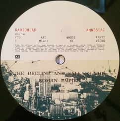 Виниловая пластинка Radiohead - Amnesiac LP
