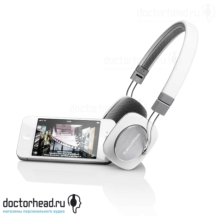 Наушники B&W Headphones Mobile P3 White - рис.2