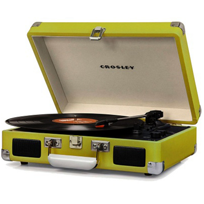 Проигрыватель винила Crosley Cruiser Deluxe Pistachio - рис.1