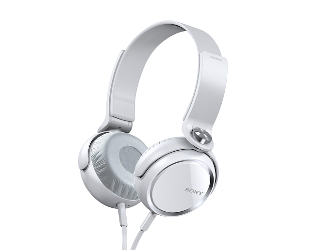 Наушники SONY MDR-XB400 White - рис.0
